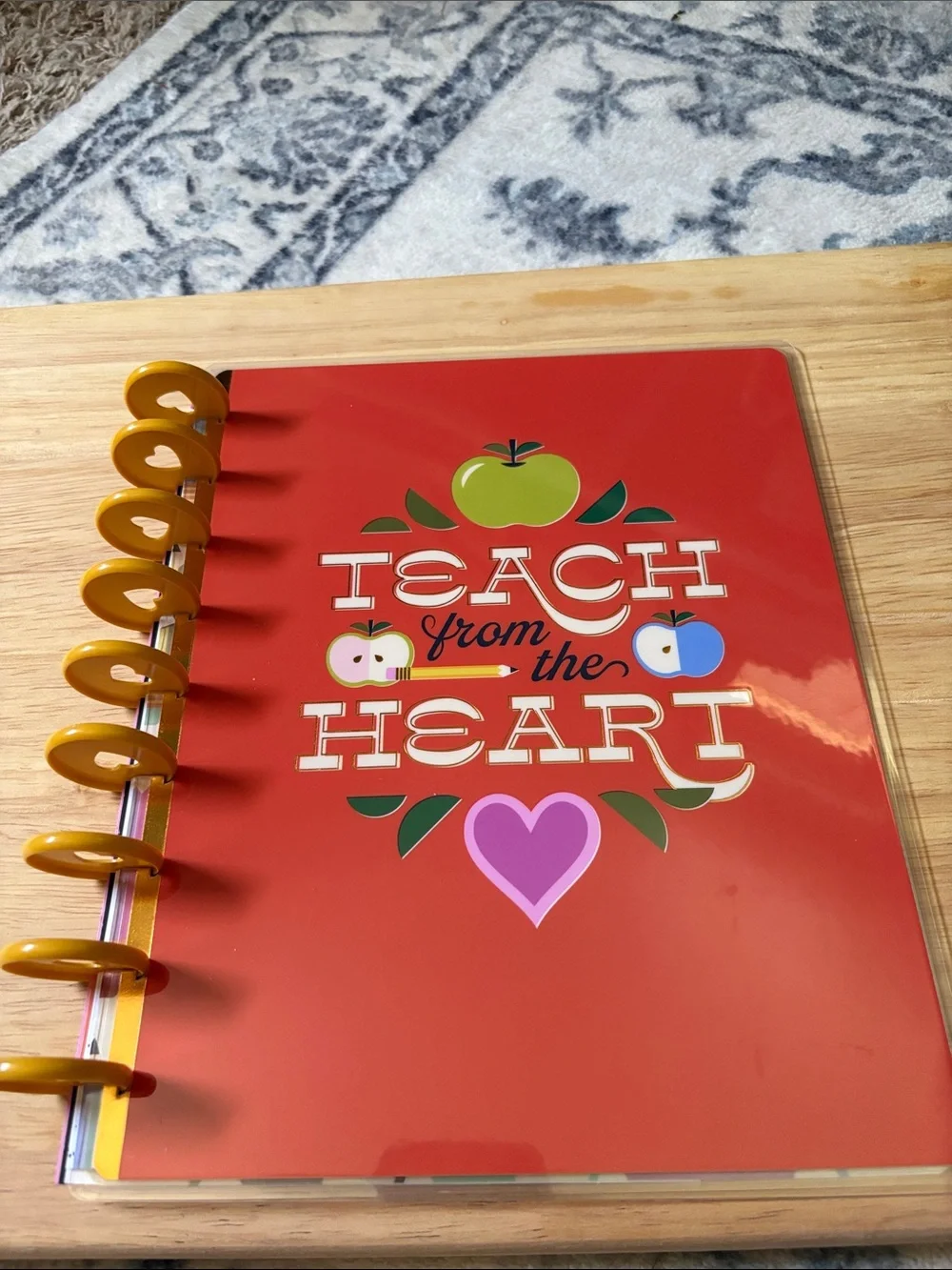 The Happy Planner Disc-Bound Covers and accessories.